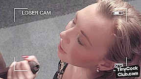 SPH Euro IR babe fucked in front with tiny cock