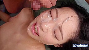 Tsubura Amu Locker Room Gangbang Spit Roast Slender Idol Passed Around Massive Bukkake Tiny Butt